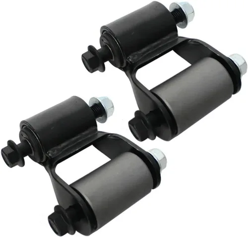 Vista 7 de BST BSSP Juego de Par de Kit de Grilletes de Resorte de Ballesta Trasero Trasero LR RR Compatible con Jeep Wagoneer 1984–1990, para Jeep Cherokee