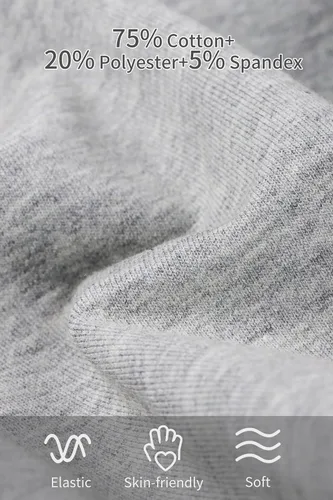 Vista 4 de Resinta Paquete de 3 pantalones deportivos para niños pequeños y bebés, pantalones deportivos casuales con bolsillo