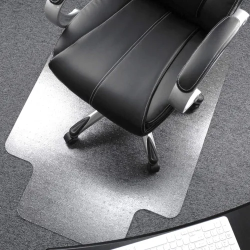 Vista 4 de Floortex® Ultimat® - Alfombrilla de policarbonato resistente para sillas de pelo profundo, 35 x 47 pulgadas, se envía plana