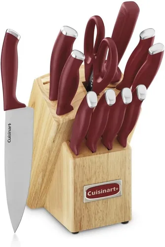 Vista 14 de Cuisinart C77SSB-12P Color Pro Collection - Juego de cuchillos (12 piezas), color negro