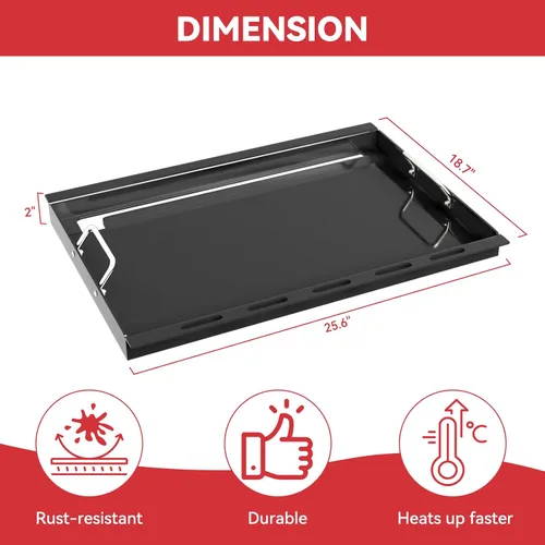 Vista 6 de 6788 Plancha de tamaño completo para parrilla de gas Weber Genesis II serie 300, plancha plana para Weber GS4 Genesis II E310 E315 E325 E330 E335