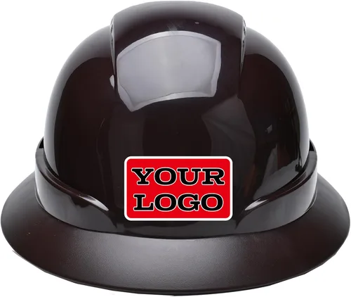 Vista 14 de Casco de trabajo de construcción personalizado Casco de seguridad con suspensión de trinquete de 6 puntos con ventilación