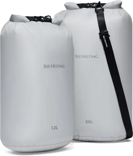 Vista 45 de Bee Nesting Juego de bolsas secas ultraligeras para mochileros, saco seco impermeable para camping, senderismo, motocicleta, saco de cosas ligeras