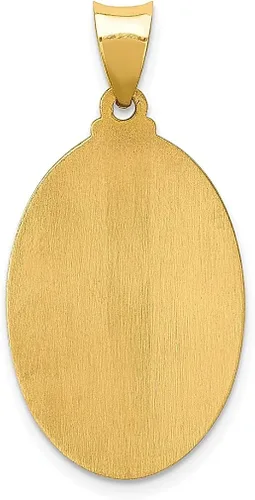 Vista 4 de Collar con colgante de medalla de San Judas Tadeo de San Judas de San Judas Patrón San Tadeo joyería fina religiosa para mujeres regalos para ella
