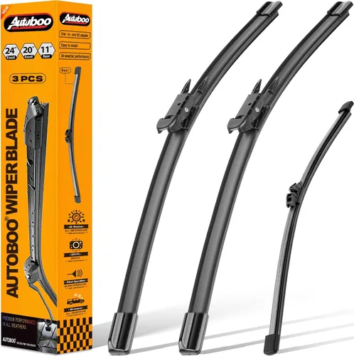 Vista 15 de AUTOBOO Repuesto de limpiaparabrisas para Ford Bronco 2021-2025