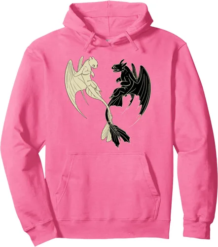 Vista 9 de Cómo entrenar a tu dragón 3 Hidden World Lightfury Toothless Sudadera con capucha