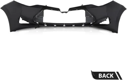 Vista 2 de CHEDA Nueva cubierta de parachoques delantero imprimada compatible con Toyota Corolla 2017 2018 2019, compatible con Sedan (4 puertas) CE, L, LE