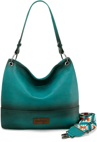 Vista 37 de Wrangler Hobo - Bolsas para mujer de cuero vegano con asa superior, bolsos de hombro y bolsos