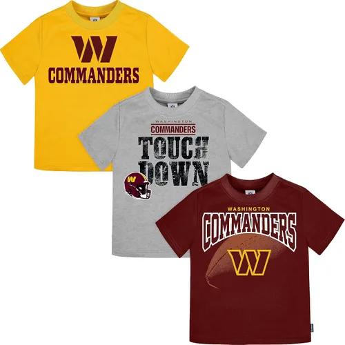 Vista 50 de Gerber NFL - Paquete de 3 camisetas de manga corta para bebé