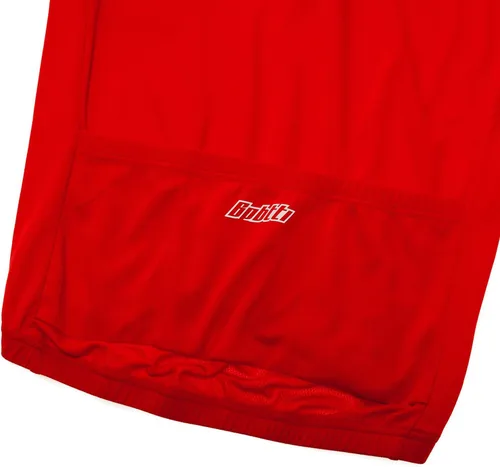 Vista 5 de Camiseta de ciclismo de manga corta para hombre, camiseta de ciclismo MTB con media cremallera frontal y 3 bolsillos posteriores