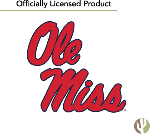 Vista 6 de Desert Cactus Bandera de los rebeldes de la Universidad de Mississippi Ole Miss U of M Banners 100% poliéster para interiores y exteriores, banderas