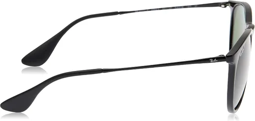 Vista 3 de Ray-Ban Rb4171f Erika Low Bridge Fit - Lentes de sol redondos negroverde polarizado