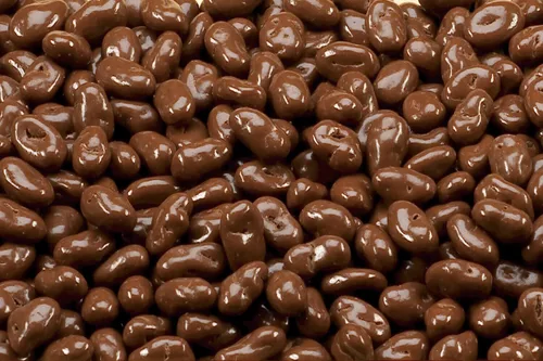 Vista 2 de Bayside Candy Colección de chocolate con leche sin azúcar añadido, pasas de chocolate con leche (1 libra)