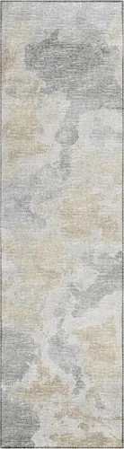 Vista 18 de Addison Rugs Alfombra Accord AAC32 beige lavable para interiores y exteriores, 1'8" x 2'6