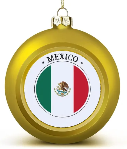 Vista 20 de Adorno de bola de Navidad de Marruecos, bandera de Marruecos, bandera de las naciones, adornos colgantes, recuerdo, regalo para árbol de Navidad