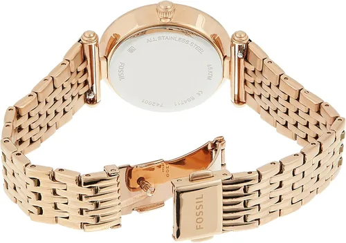 Vista 2 de Reloj Fossil para mujer Lyric Rose Gold Dial - ES4711