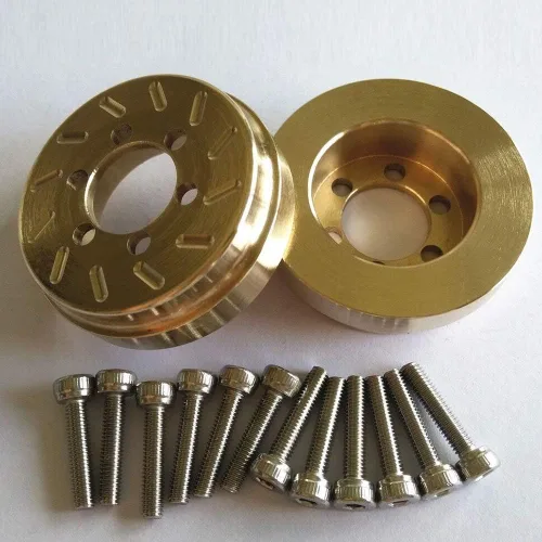 Vista 3 de 4 pesos internos de rueda para llantas Beadlock de 1/10 RC 1.9"/2.2