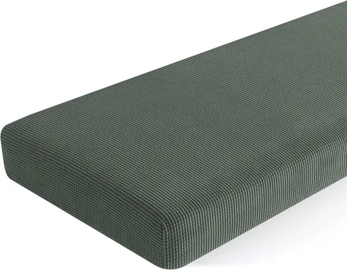 Vista 32 de SUBRTEX Funda para Sofá, Fundas Deslizables para Asientos de Autocaravana, Fundas Elásticas Duraderas para Loveseat, Protector de Muebles de Spandex