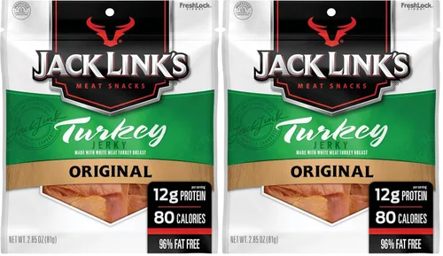 Vista 8 de Jack Links Carne seca de pavo sin glutamato monosódico, original
