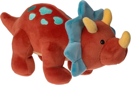 Vista 15 de Mary Meyer - Peluche de animal suave como almohada, juguete de 10 pulgadas, dinosaurio estegosaurio azul