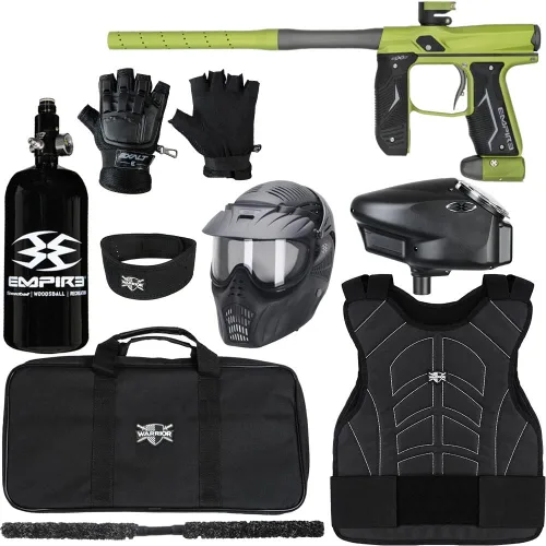 Vista 11 de Action Village Empire Axe 2.0 Protector Level 3 Kit de pistola de paintball