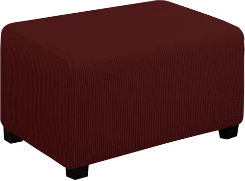 Vista 57 de Easy-Going Funda Elástica para Otomana Taburete de Almacenamiento Plegable Protector de Muebles Funda Rectangular Suave con Parte Inferior Elástica