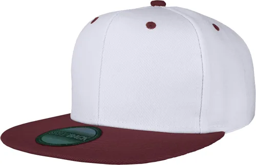 Vista 11 de Gorras Snapback Gelante para Hombres - Gorra de Béisbol con Visera Plana Ajustable - Liso en Blanco Ajustable Negro