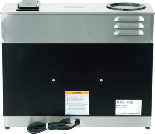 Vista 4 de Bunn pour-o-matic - Café Pour-Over, acero inoxidable, color negro, Negro