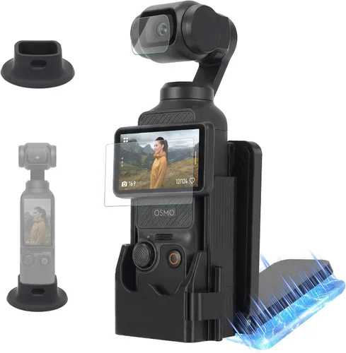 Vista 11 de DJI Osmo Pocket 3 Creator Combo, cámaras de vlogging con CMOS de 1 pulgada, cámara de vlog 4K/120fps, estabilización de 3 ejes, seguimiento