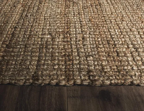 Vista 2 de SAFAVIEH Natural Fiber Collection - Alfombra de pasillo, 2 x 8 pies, marrón natural, yute hecho a mano, estilo granja, pelo grueso con textura