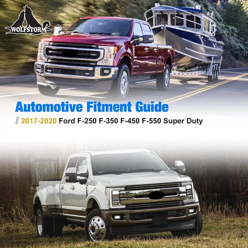 Vista 7 de Conjunto de faros delanteros para Ford F250, F350, F450, F550, F550 2017, 2018, 2019, 2020, con modos de iluminación LED funcionales, DRL, reemplazo