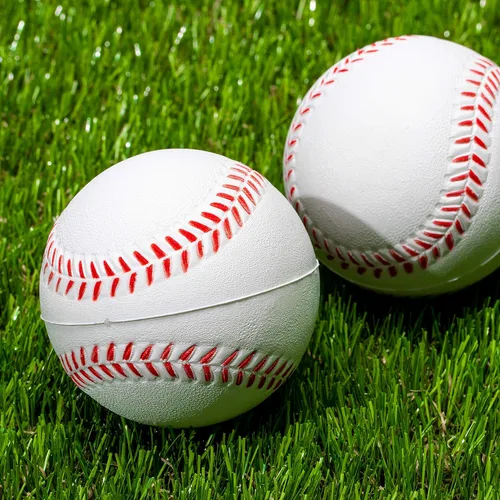 Vista 6 de Franklin Sports MLB - Bolas de espuma de repuesto, paquete de 2 unidades No. 14941