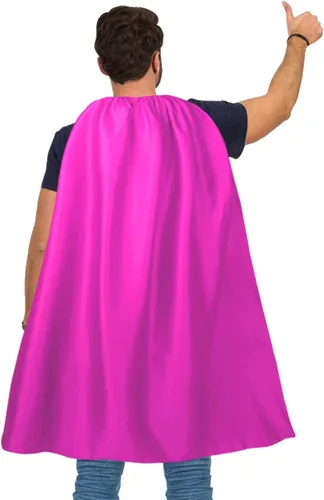 Vista 14 de Capas y máscaras de superhéroe para adultos, capas de vampiro de Halloween, capas de superhéroe, disfraz de superhéroe Negro
