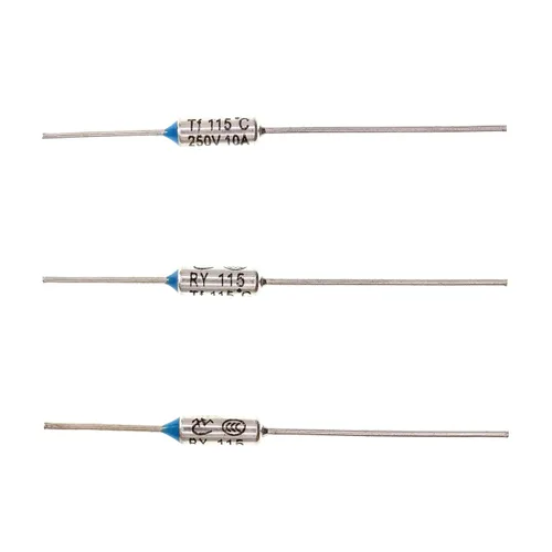 Vista 52 de Fusible térmico de temperatura metálica RY65 149.0 °F 149 ℉ 10A 250V 10 piezas