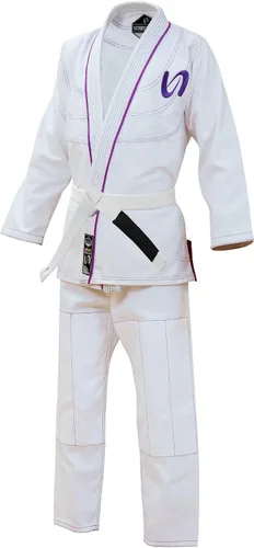 Vista 2 de Ultimate - Kimono brasileño esencial para mujer Jiu Jitsu BJJ Gi Uniforme - Edición especial para mujeres - Niños y adultos