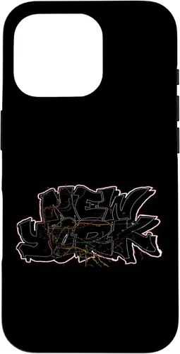 Vista 20 de Funda para iPhone 16 Graffiti New York y trenes