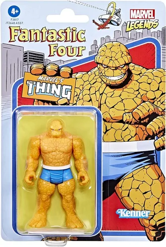 Vista 2 de Marvel Legends Series 3.75 pulgadas Retro 375 Collection Marvel's Thing figura de acción de juguete