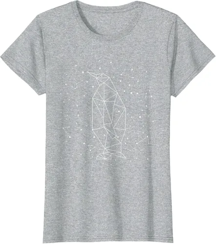 Vista 32 de Sternbild Penguin Constellation Emperor Sea Bird Penguin Camiseta Negro