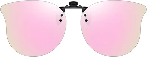 Vista 8 de Gafas de sol polarizadas con clip de ojo de gato, antirreflejos, protección UV, gafas de sol de gran tamaño sobre gafas graduadas