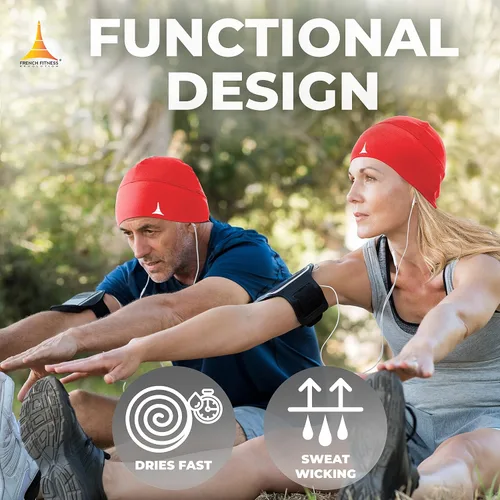 Vista 20 de Gorro para correr o forro para casco: máxima retención térmica y absorción de la humedad. Se ajusta debajo de cascos.