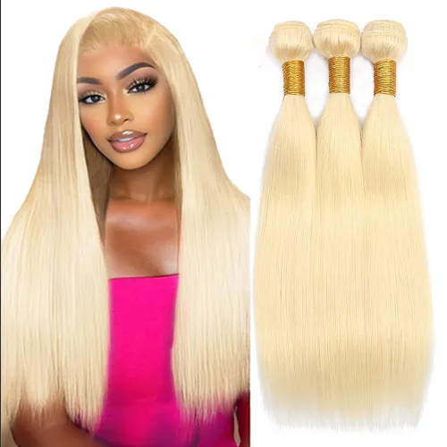 Vista 245 de P4613 Cabello humano rizado onda profunda marrón y paquetes mixtos 8 10 12 P4613 Ombre Marrón-Rubio-DP
