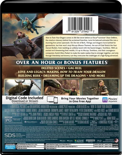 Vista 3 de How to Train Your Dragon (2025) - Collector's Edition 4K Ultra HD + Blu-ray + Digital
