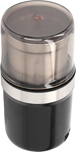 Vista 4 de SUNGOOYUE Versatile Dry Bean Grinder, Coffee Grinding Machine with Stainless Steel Vane/Wing for Kitchen Shop, 100g Capacity
