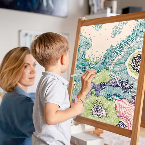 Vista 6 de Bolígrafos de gel para colorear para adultos, 88 colores, bolígrafos de gel con purpurina para artistas, 40% más de tinta con 88 recambios a juego
