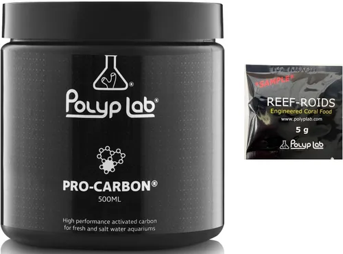 Vista 2 de Polyp Lab Reef-roids Imprimación de arrecife One Shot PRO Carbon Genesis Rock Polyplab Fish Food (4 rocas)