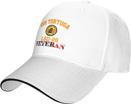 Vista 2 de USS Tortuga Lsd-26 Unisex Jeans Caps Baseball Cap Sandwich Caps