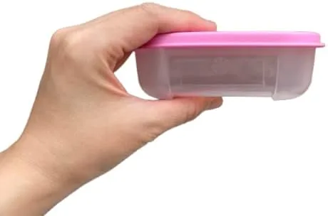 Vista 3 de Tupperware Mini Freezer Mates - Juego de 4 sellos multicolor de 4.7 fl oz