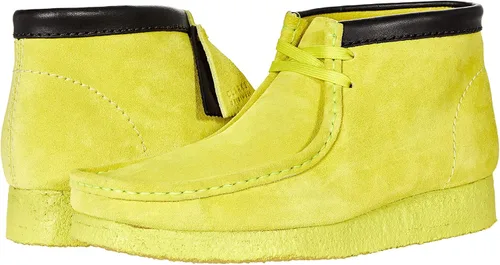 Vista 21 de Clarks Wallabee Chukka Botas para hombre cera de abeja cuero