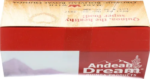 Vista 7 de Andean Dream, Galletas de quinua con chispas de chocolate sin gluten, veganas, 7 onzas