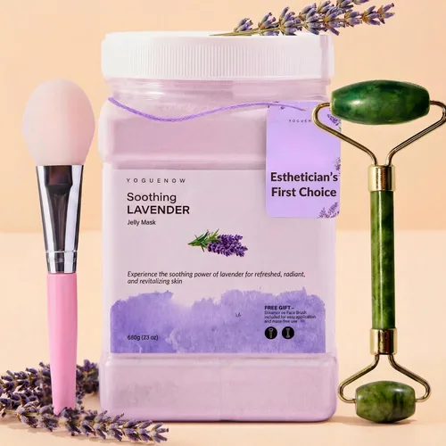 Vista 14 de VogueNow Mascarilla facial de gelatina para tratamientos faciales – Máscara de gelatina hidratante, iluminadora y nutritiva de oro de 24 quilates